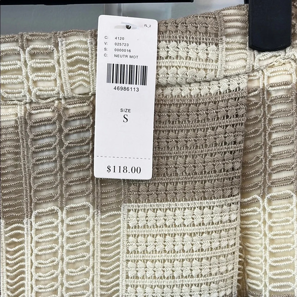 NWT Sunday in Brooklyn Crochet Knee Length Pencil Skirt - Size Small - Picture 13 of 16